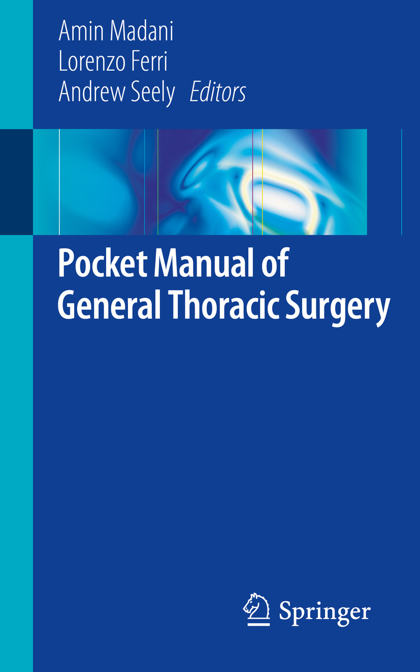Cover Pocket Manual of General Thoracic Surgery