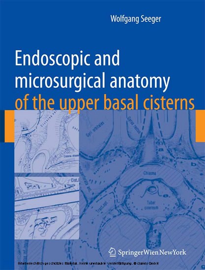 Cover Endoscopic and microsurgical anatomy of the upper basal cisterns