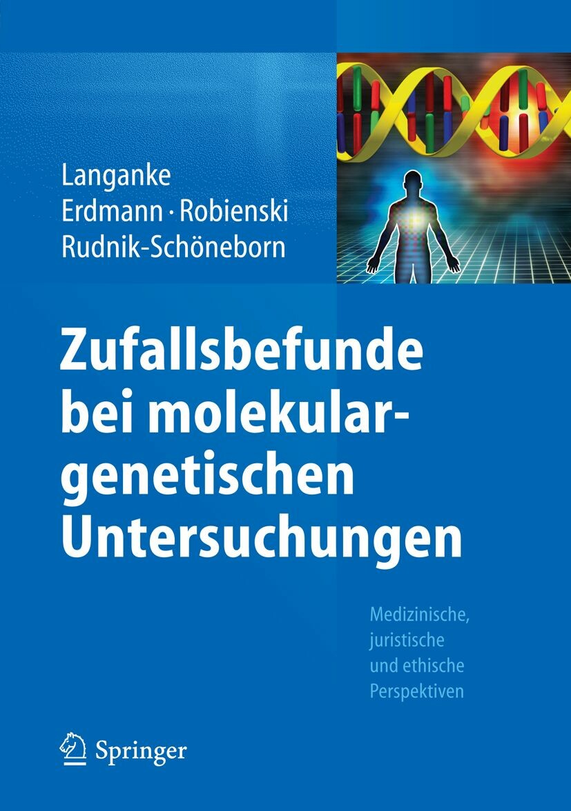 Cover Zufallsbefunde bei molekulargenetischen Untersuchungen