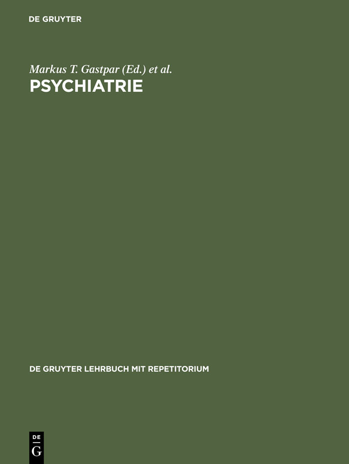 Cover Psychiatrie