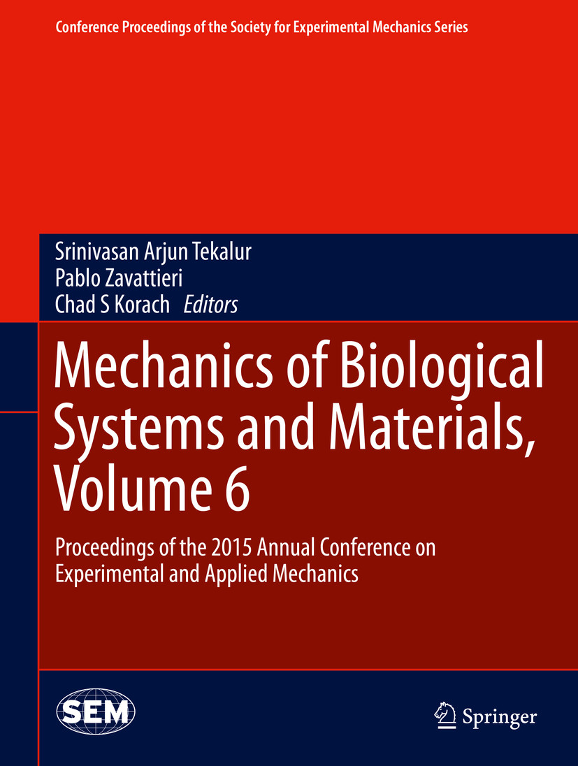 Cover Mechanics of Biological Systems and Materials, Volume 6