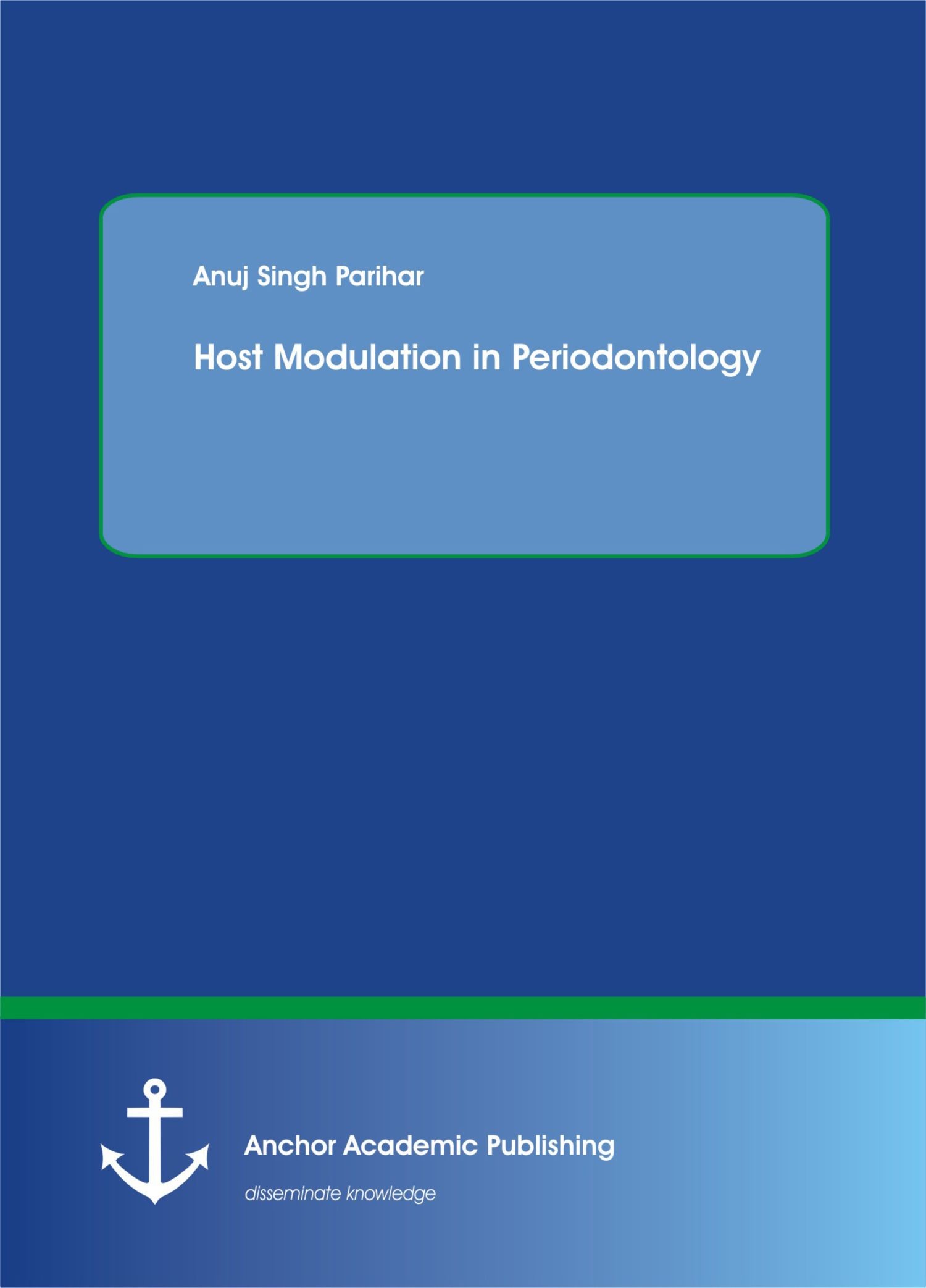 Cover Host Modulation in Periodontology