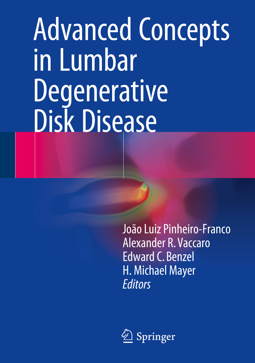 Cover Advanced Concepts in Lumbar Degenerative Disk Disease