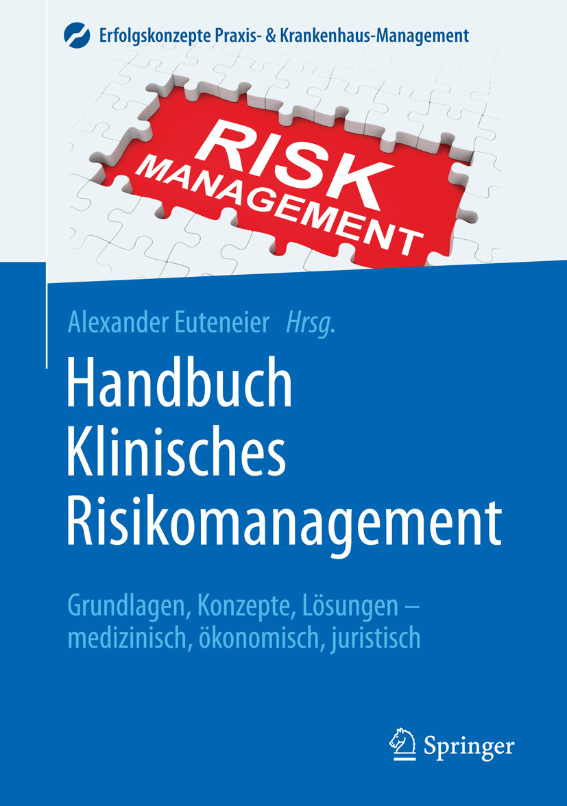 Cover Handbuch Klinisches Risikomanagement