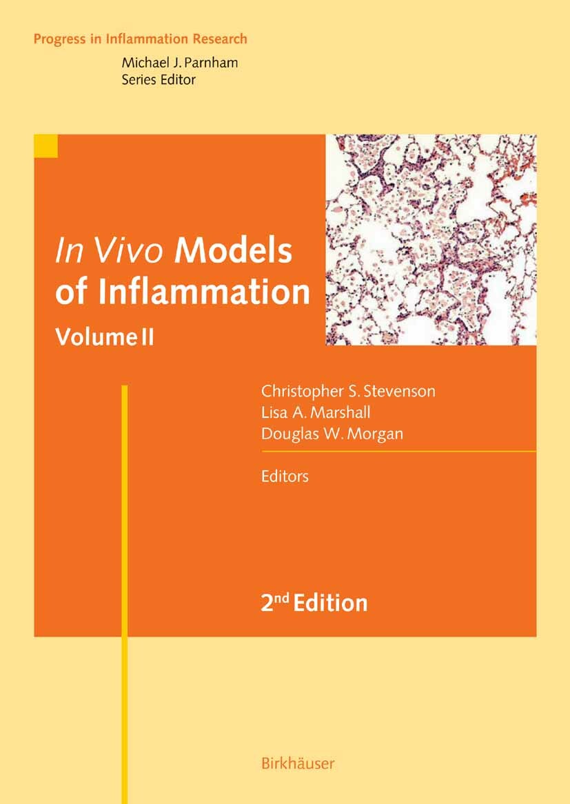 Cover In Vivo Models of Inflammation