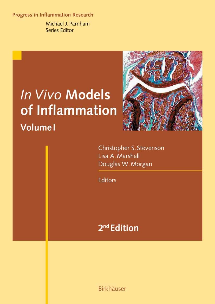 Cover In Vivo Models of Inflammation