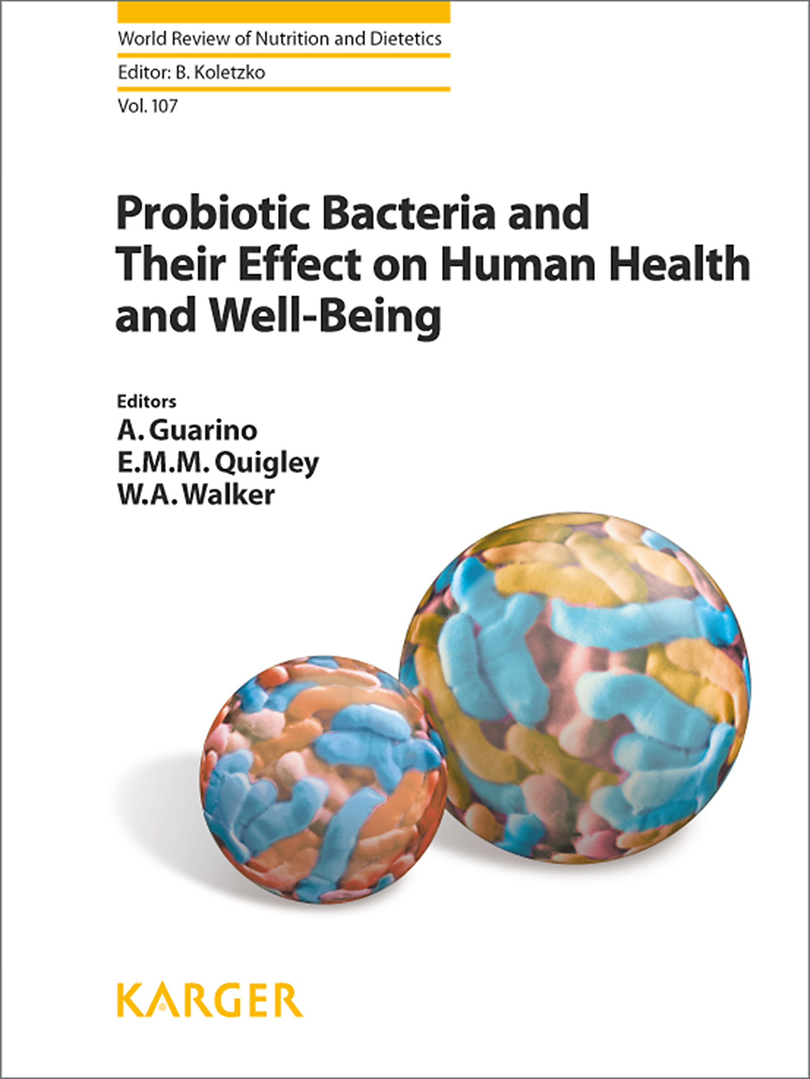 Cover Probiotic Bacteria and Their Effect on Human Health and Well-Being