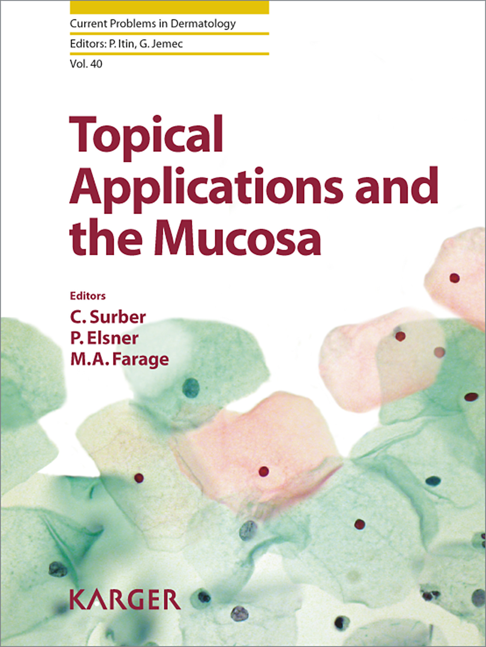 Cover Topical Applications and the Mucosa