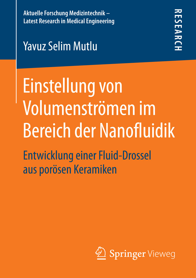 Einstellung von Volumenströmen im Bereich der Nanofluidik