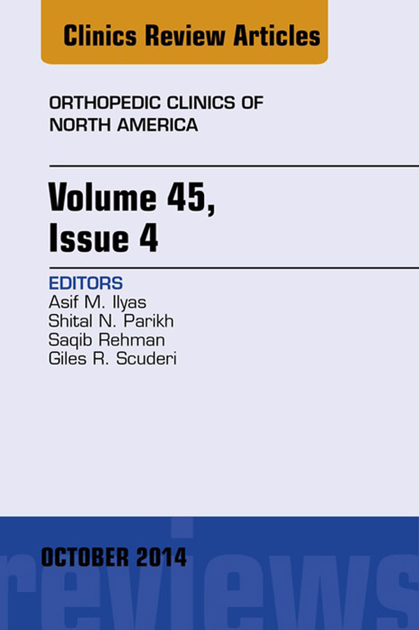 Cover Volume 45, Issue 4, An Issue of Orthopedic Clinics,