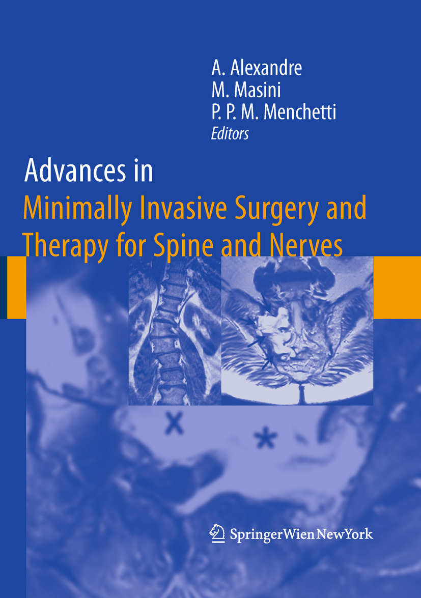 Cover Advances in Minimally Invasive Surgery and Therapy for Spine and Nerves