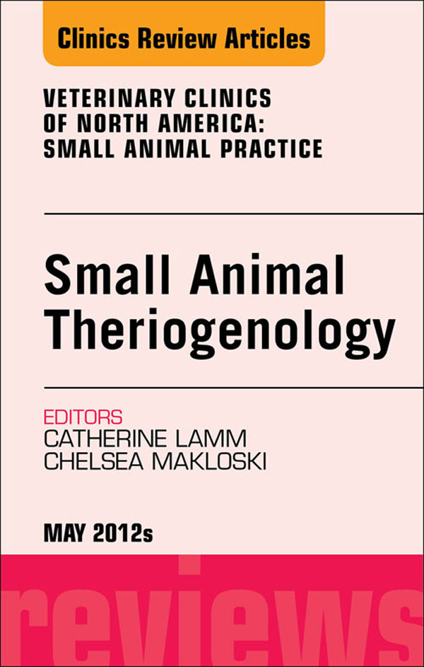 Cover Theriogenology, An Issue of Veterinary Clinics: Small Animal Practice