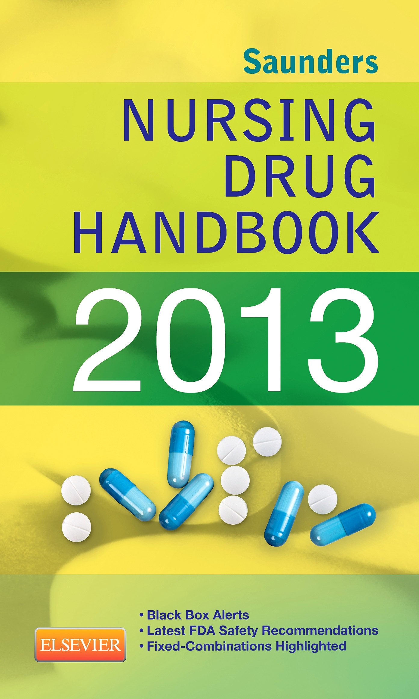 Cover Saunders Nursing Drug Handbook 2013 - E-Book