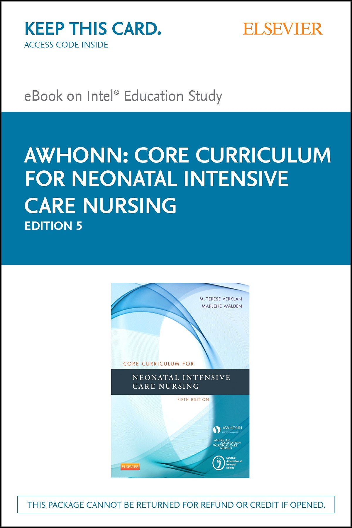 Cover Core Curriculum for Neonatal Intensive Care Nursing - E-Book