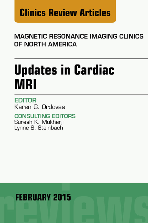 Cover Updates in Cardiac MRI, An Issue of Magnetic Resonance Imaging Clinics of North America,