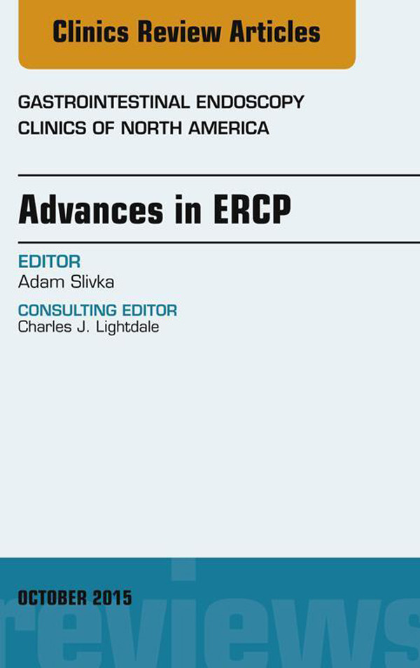 Cover Advances in ERCP, An Issue of Gastrointestinal Endoscopy Clinics,