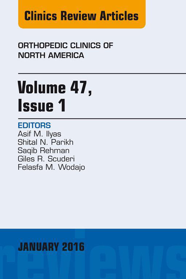 Cover Volume 47, Issue 1, An Issue of Orthopedic Clinics,
