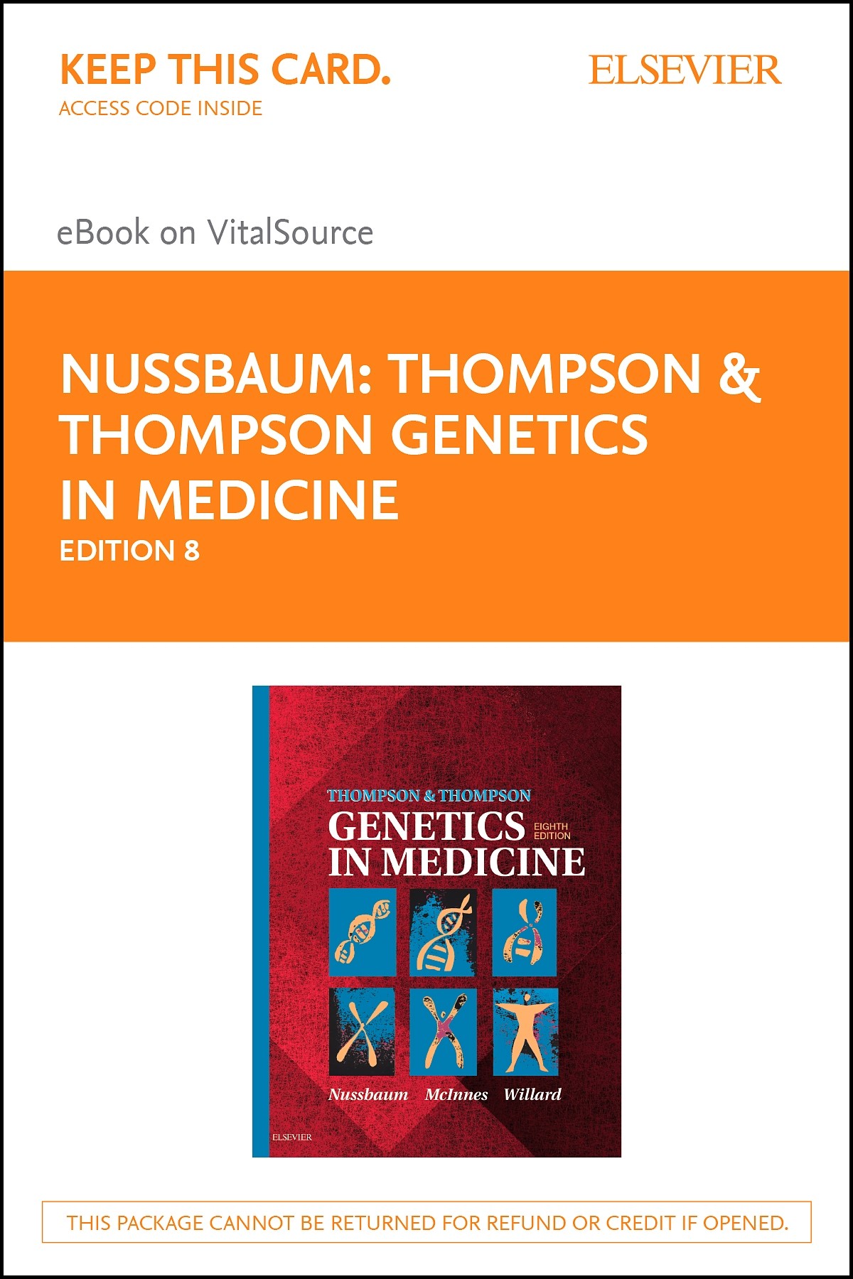 Thompson & Thompson Genetics in Medicine