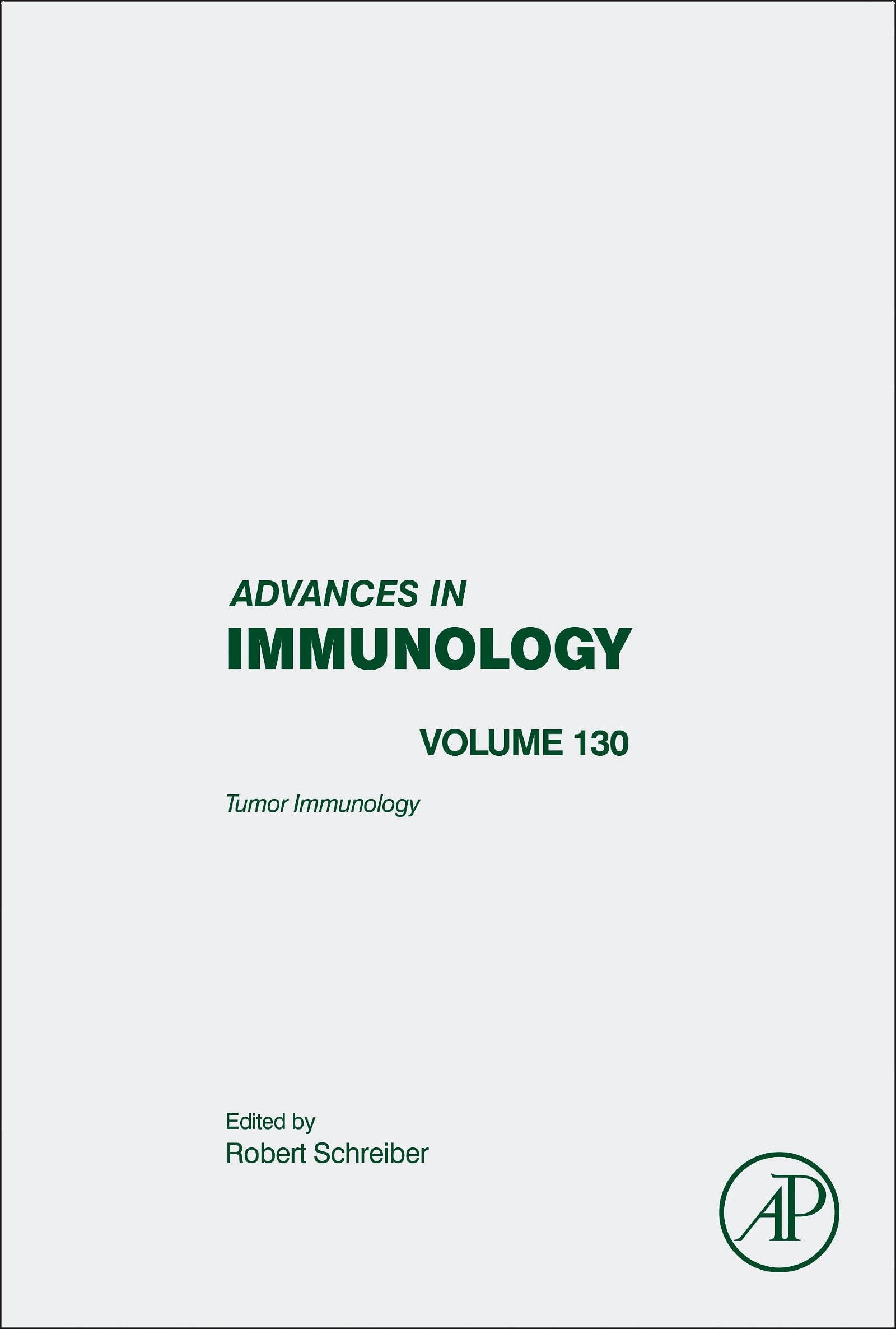 Cover Tumor Immunology