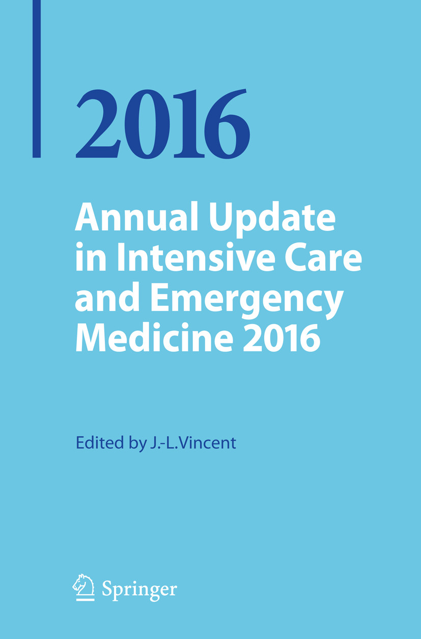 Cover Annual Update in Intensive Care and Emergency Medicine 2016