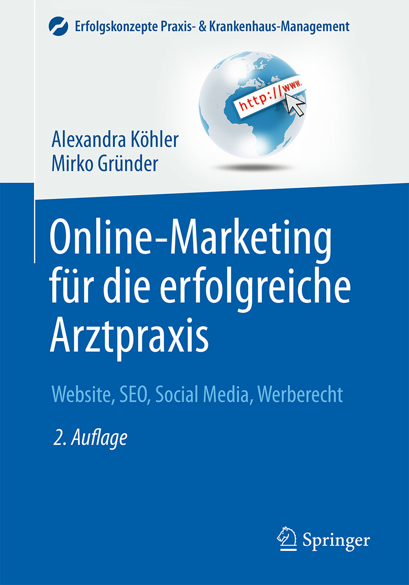 Cover Online-Marketing für die erfolgreiche Arztpraxis