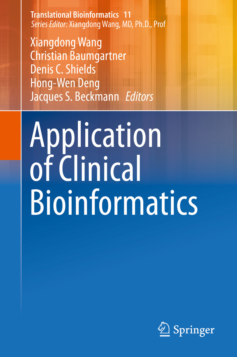 Cover Application of Clinical Bioinformatics