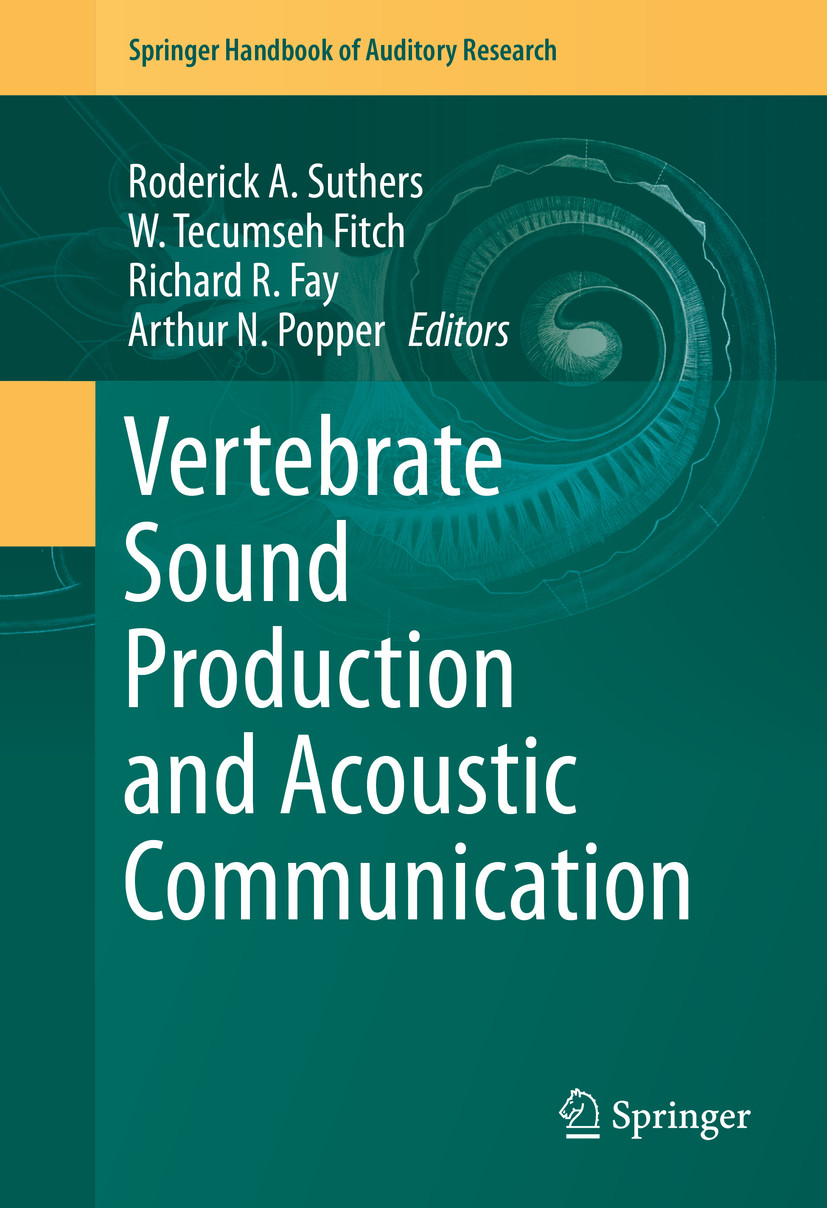 Cover Vertebrate Sound Production and Acoustic Communication