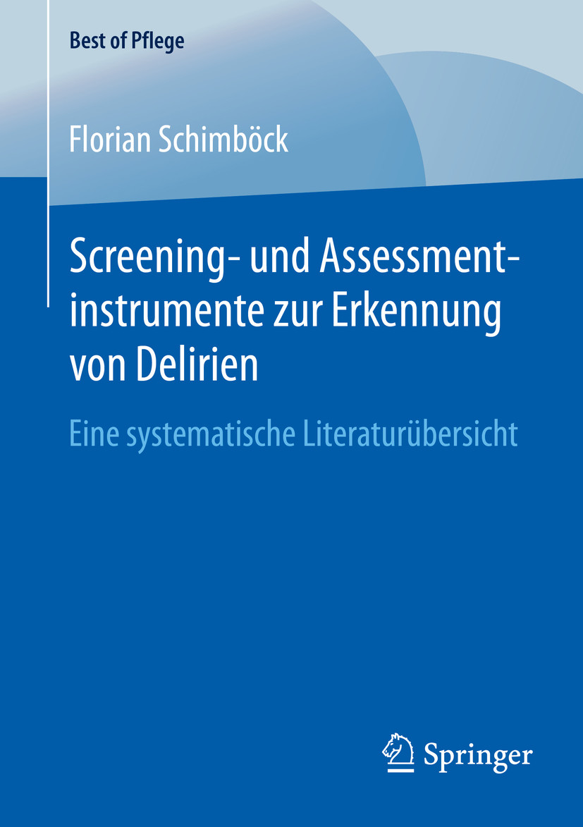 Cover Screening- und Assessmentinstrumente zur Erkennung von Delirien