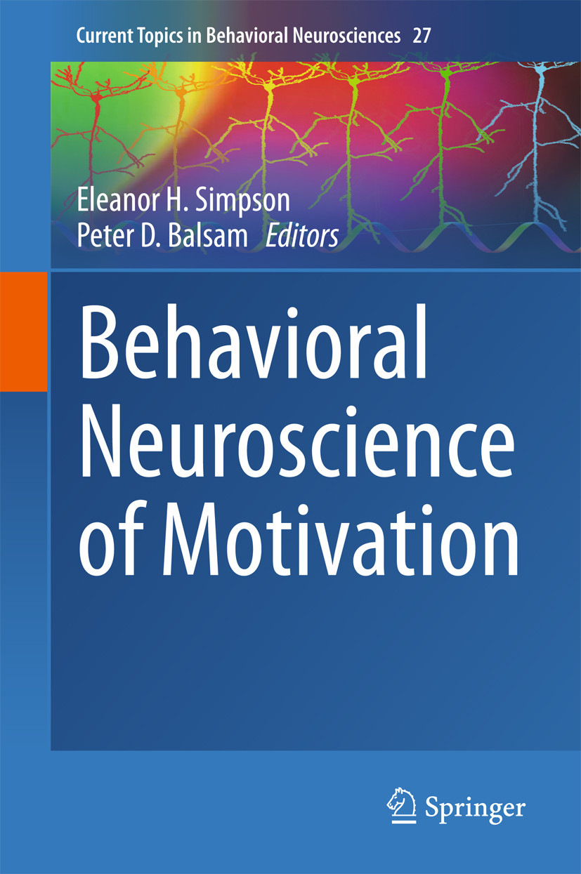 Cover Behavioral Neuroscience of Motivation