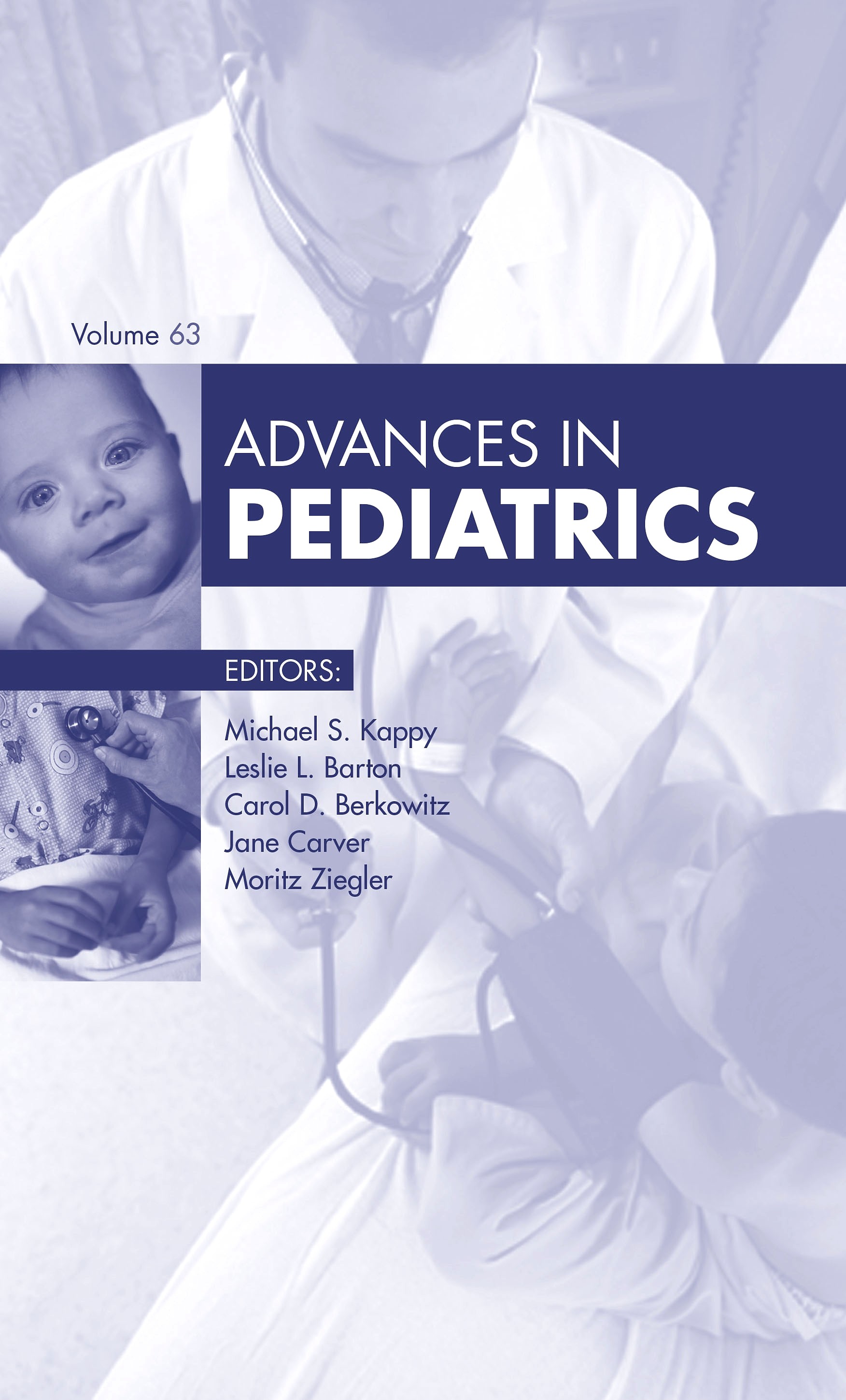 Cover Advances in Pediatrics,