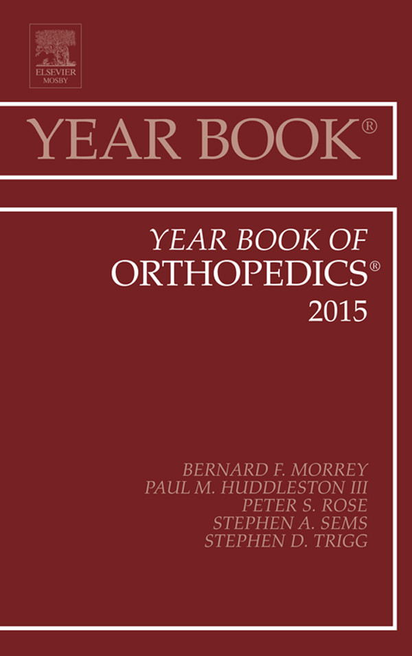Cover Year Book of Orthopedics 2015,