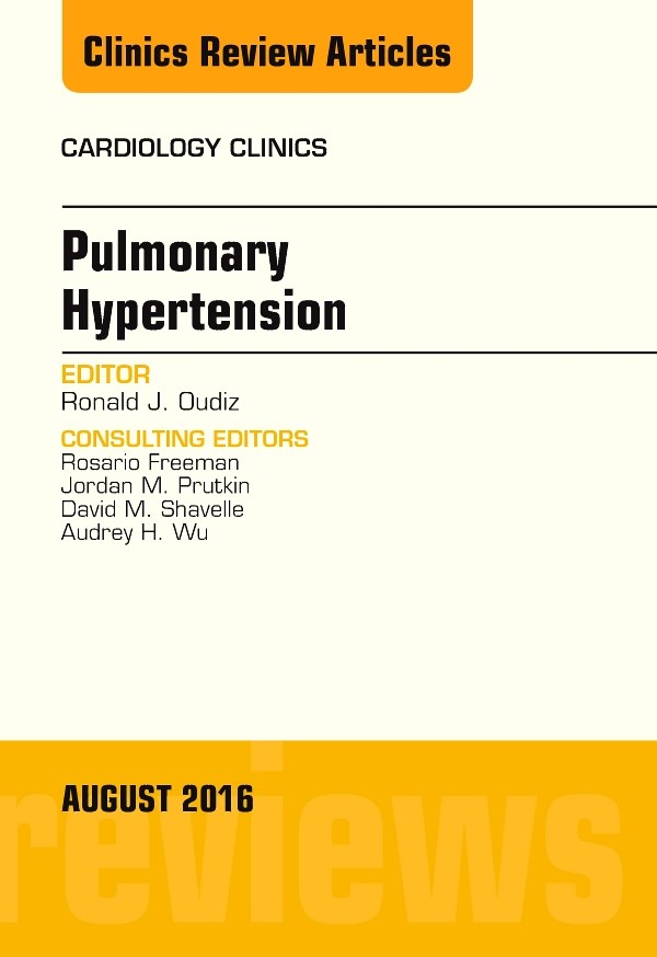 Cover Pulmonary Hypertension, An Issue of Cardiology Clinics,