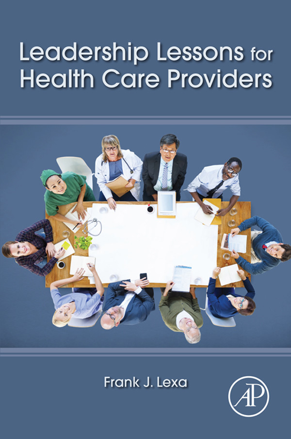 Cover Leadership Lessons for Health Care Providers