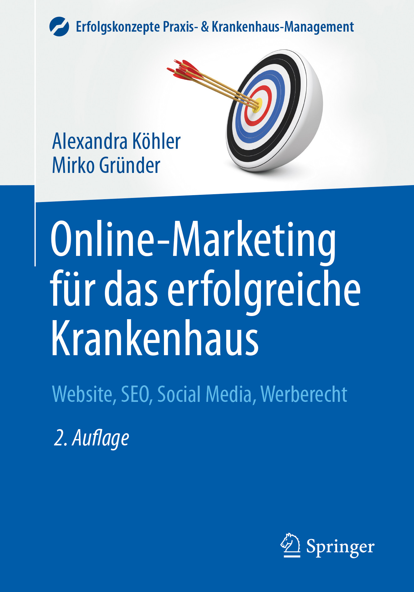 Cover Online-Marketing für das erfolgreiche Krankenhaus