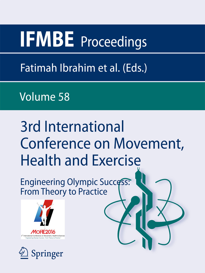 Cover 3rd International Conference on Movement, Health and Exercise