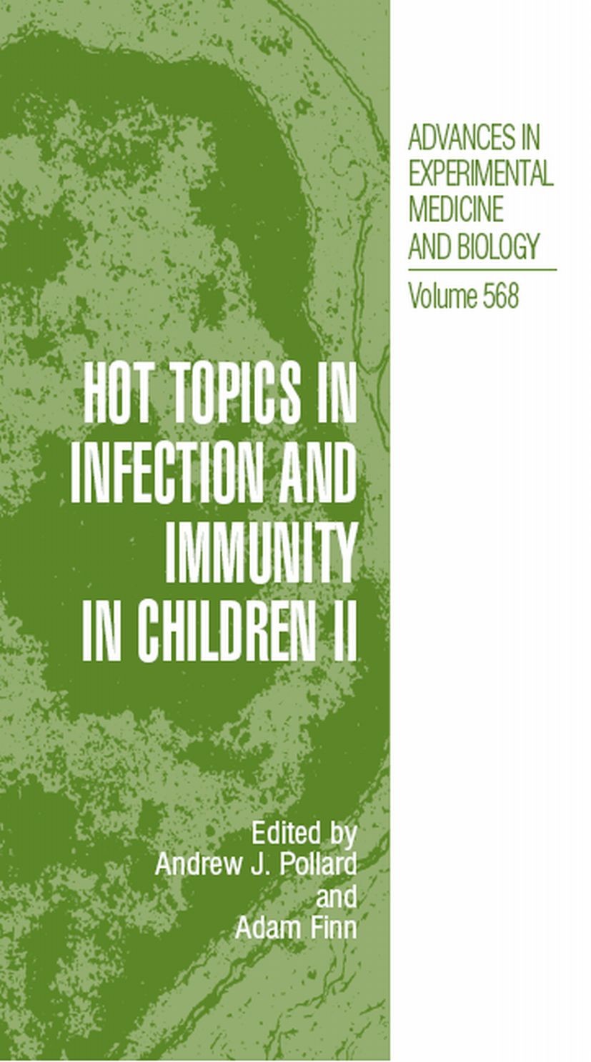 Cover Hot Topics in Infection and Immunity in Children II