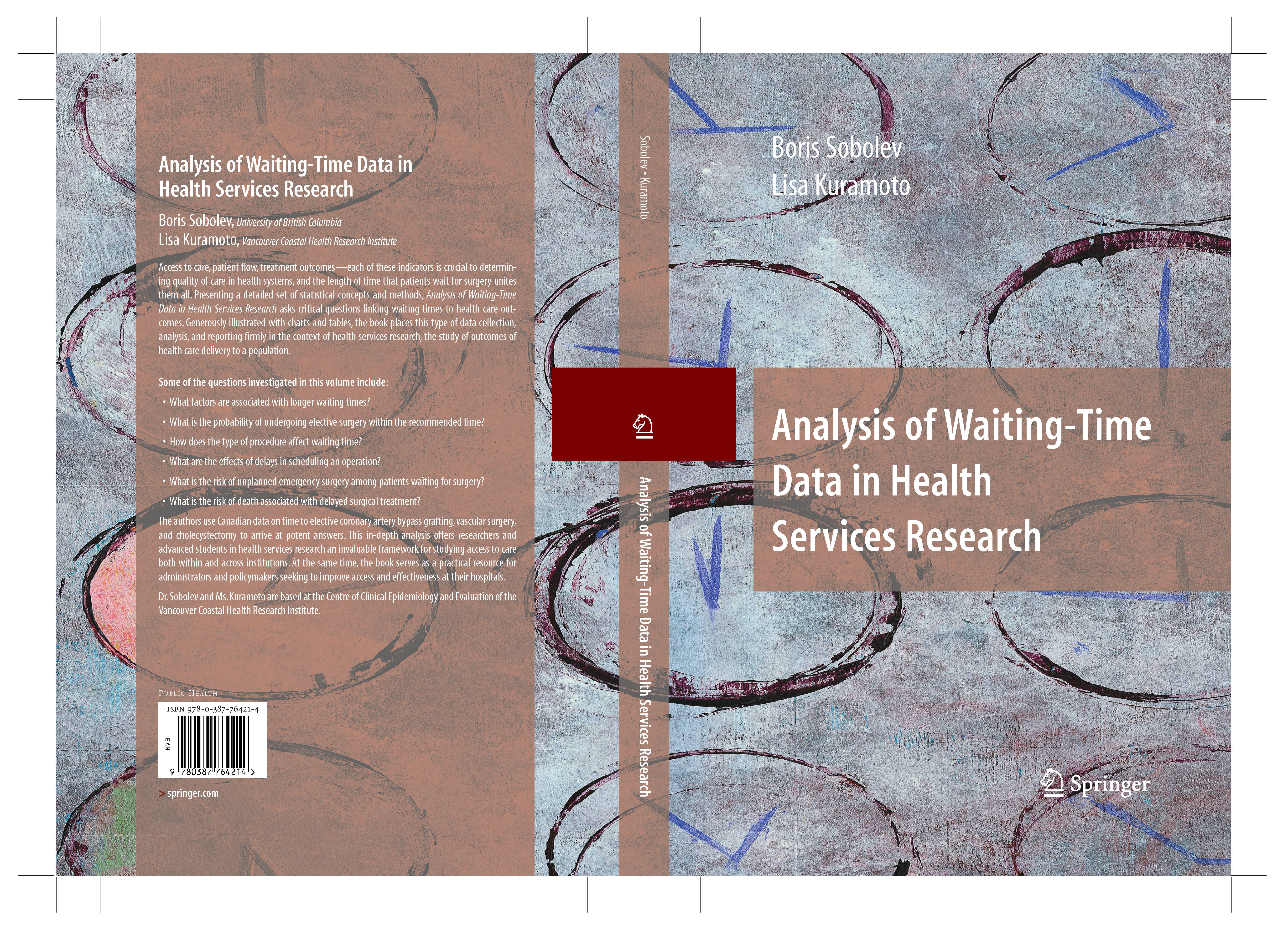 Cover Analysis of Waiting-Time Data in Health Services Research