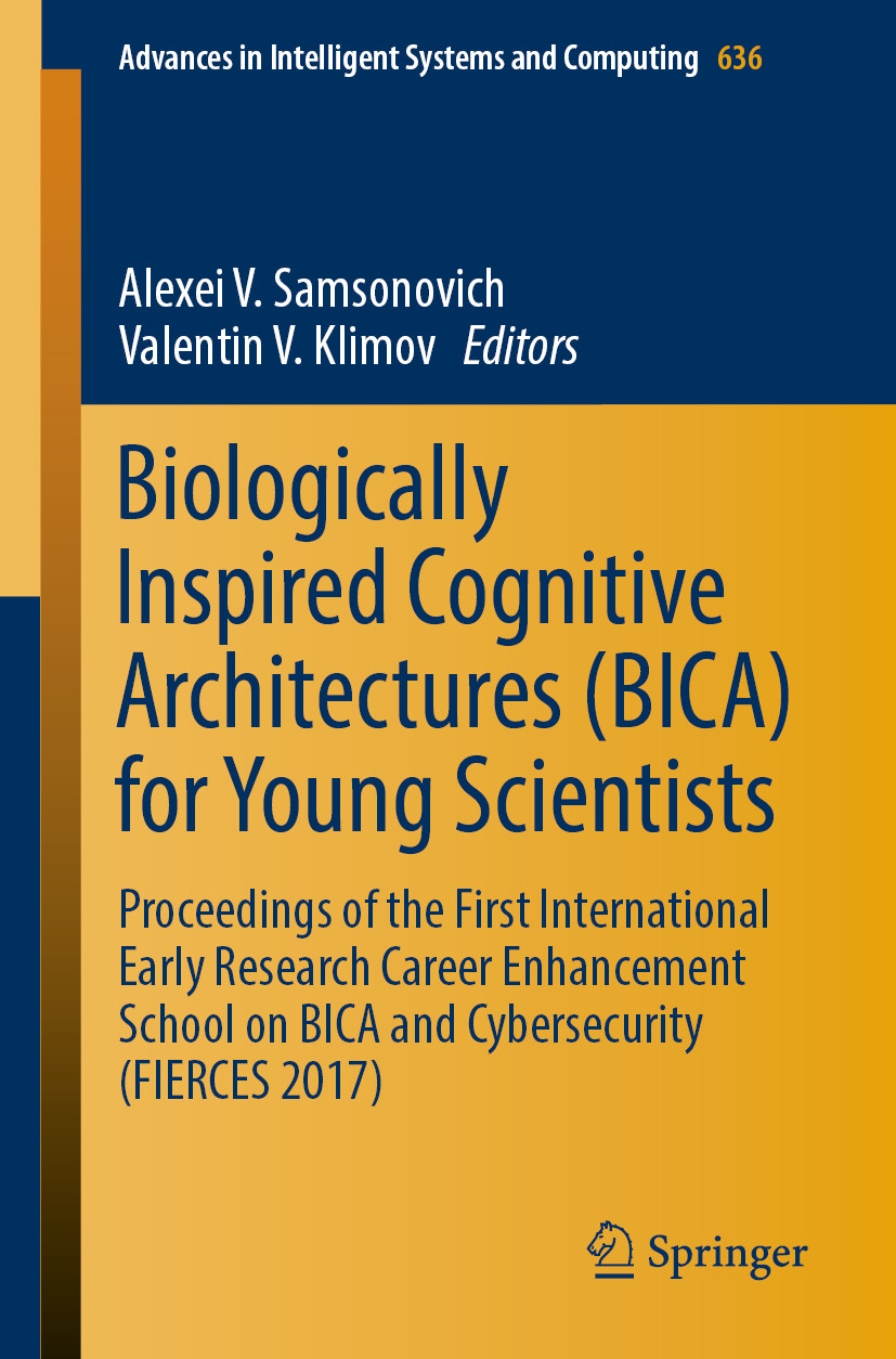Cover Biologically Inspired Cognitive Architectures (BICA) for Young Scientists
