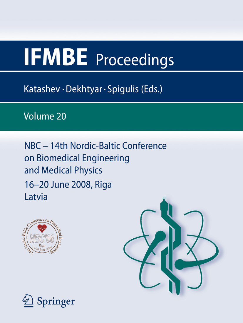 Cover 14th Nordic-Baltic Conference on Biomedical Engineering and Medical Physics