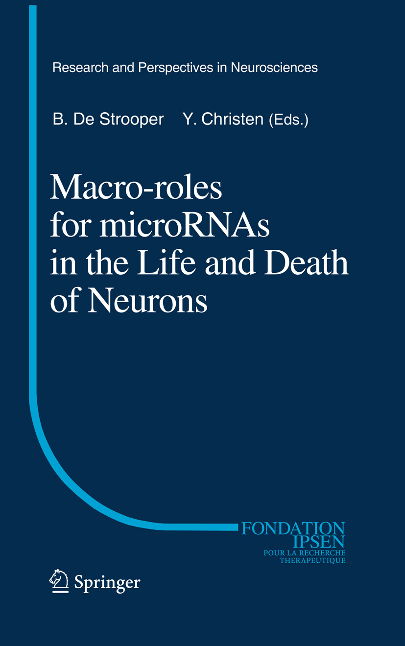 Cover Macro Roles for MicroRNAs in the Life and Death of Neurons