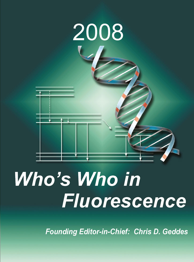 Cover Who's Who in Fluorescence 2008