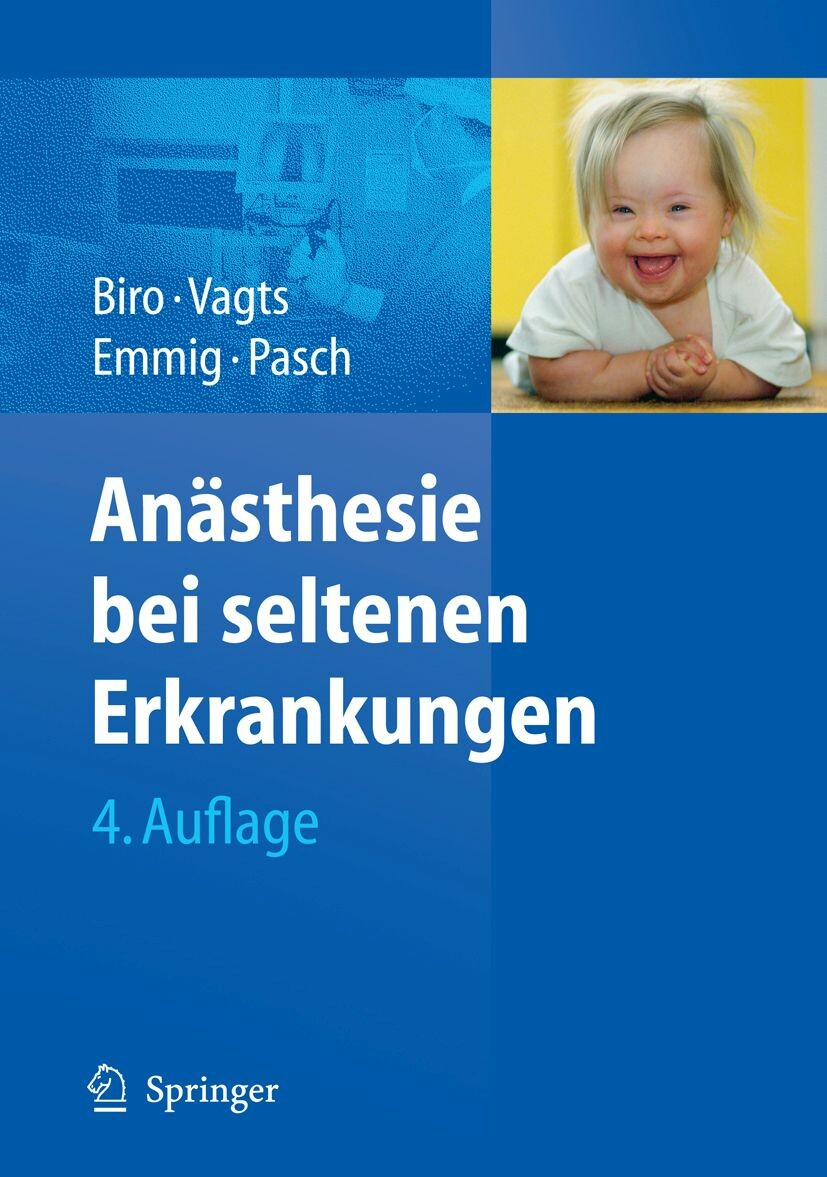Cover Anästhesie bei seltenen Erkrankungen