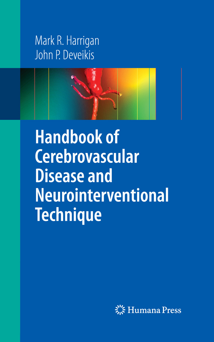 Cover Handbook of Cerebrovascular Disease and Neurointerventional Technique