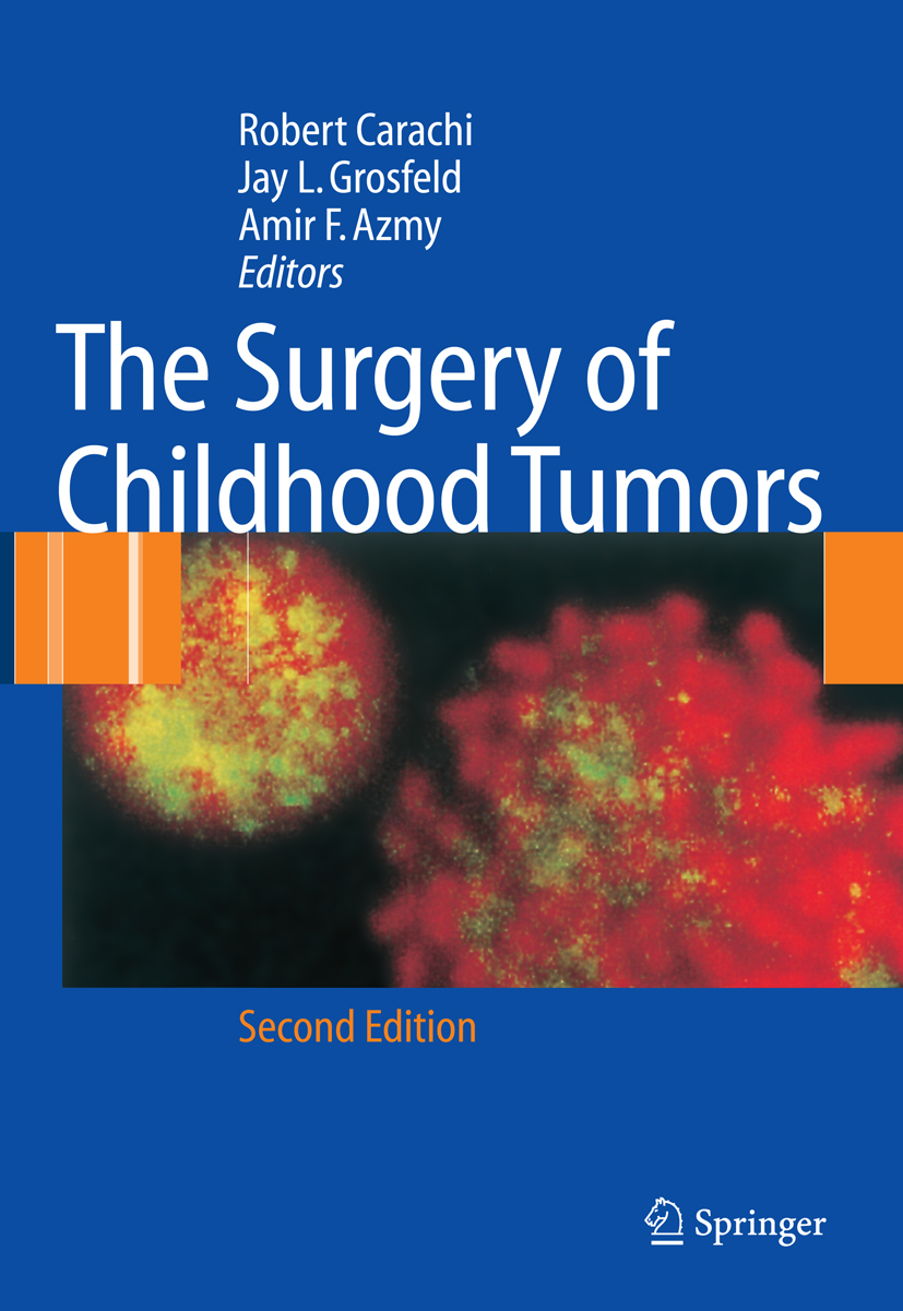 Cover The Surgery of Childhood Tumors