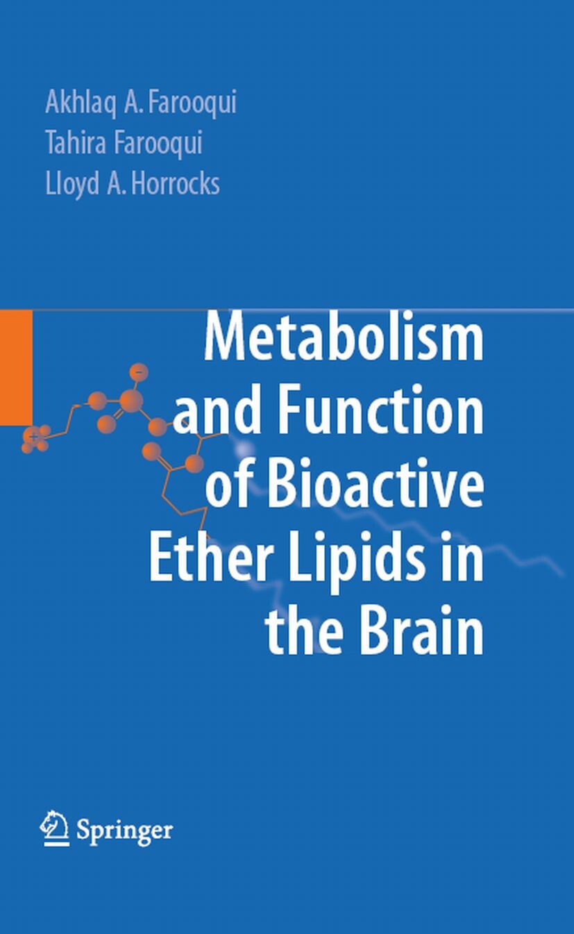 Cover Metabolism and Functions of Bioactive Ether Lipids in the Brain