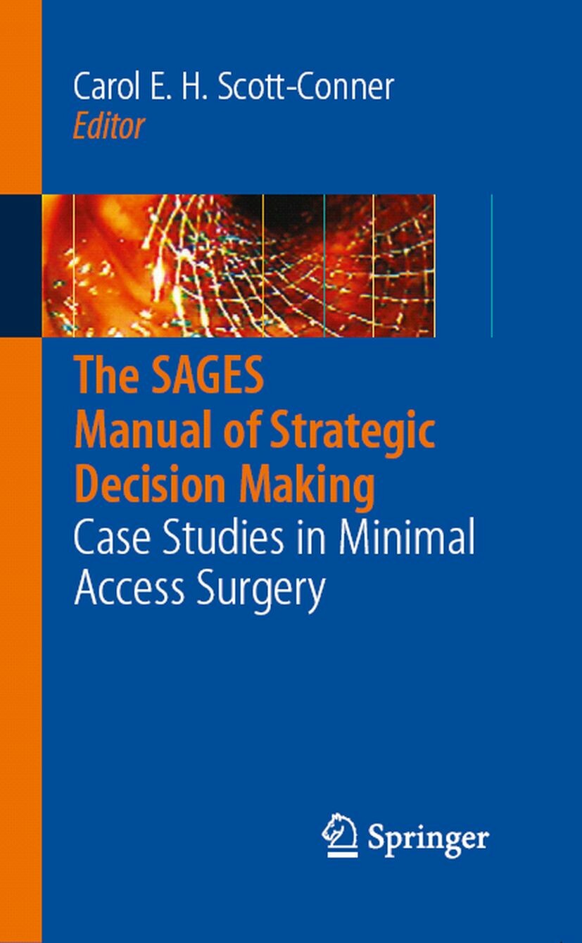 Cover The SAGES Manual of Strategic Decision Making