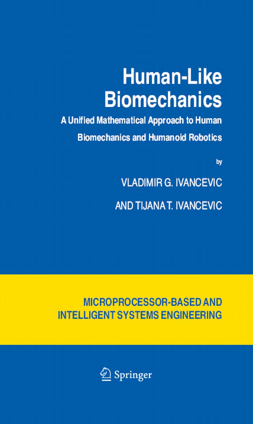 Cover Human-Like Biomechanics