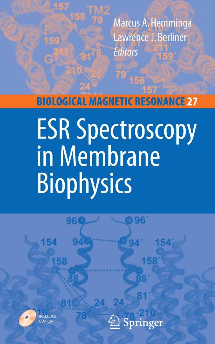 Cover ESR Spectroscopy in Membrane Biophysics