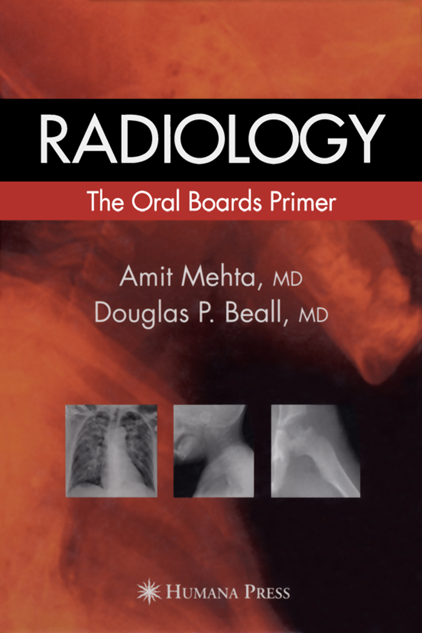Cover Radiology: The Oral Boards Primer