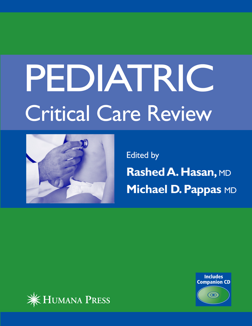 Cover Pediatric Critical Care Review